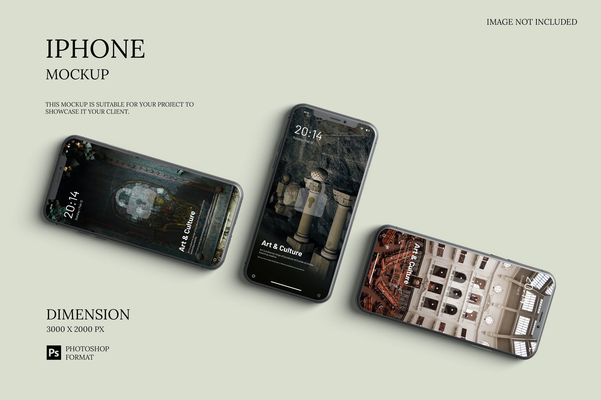 时尚的 iPhone 11 Pro Max - 样机（PSD）