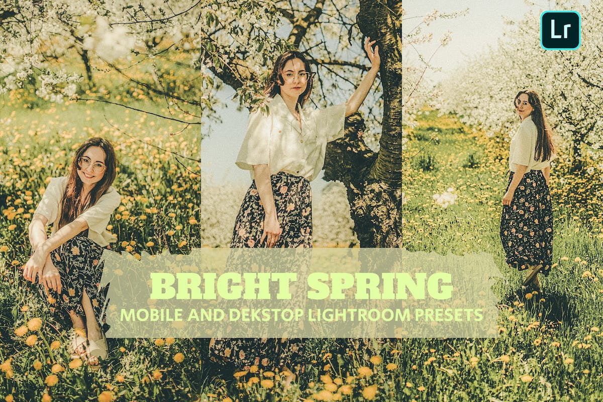 明媚的春天 Lightroom 预设桌面和移动版