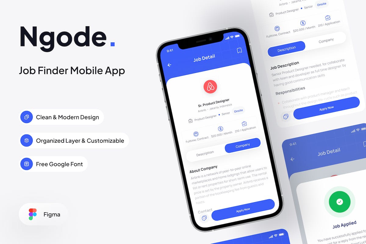 Ngode – 职位详细信息页面