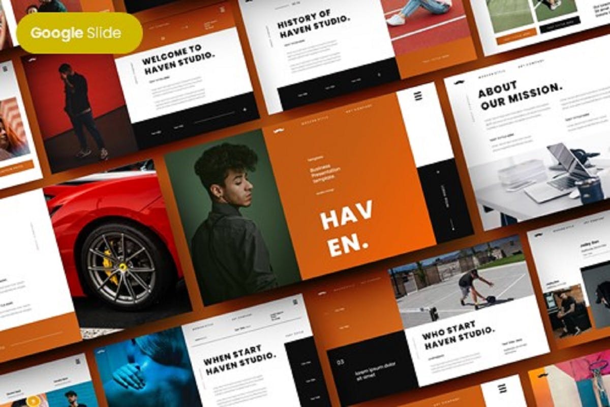 Haven – 商务 Google 幻灯片模板