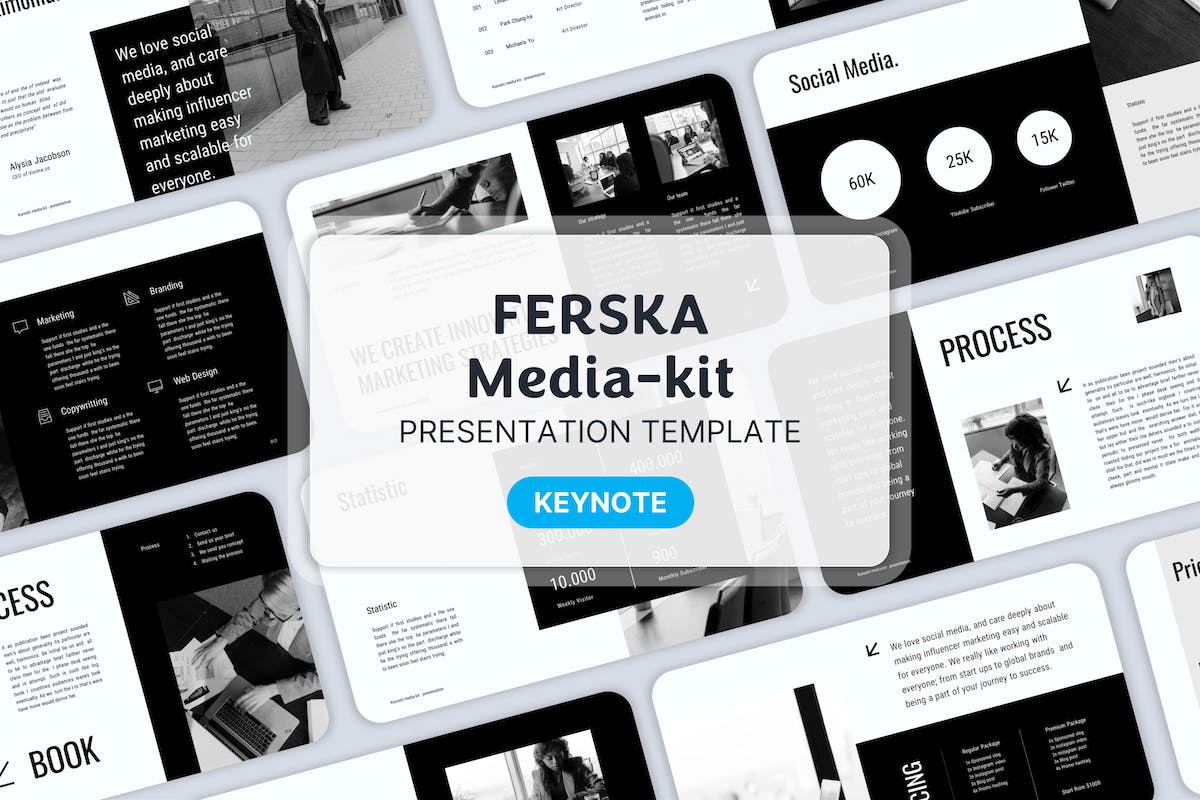 Ferska 媒体工具包 – 主题演讲模板