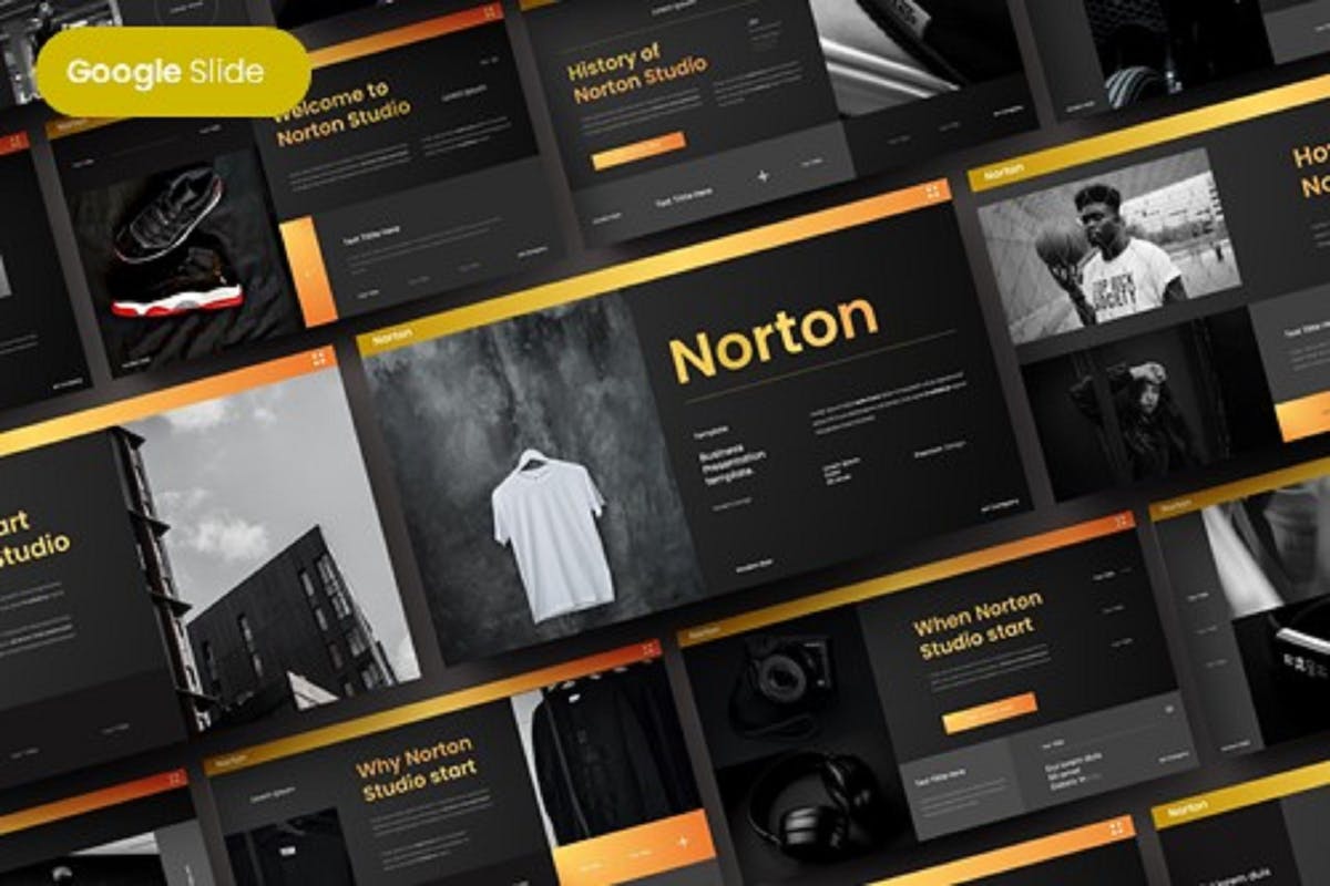 Norton – 商业 Google 幻灯片模板