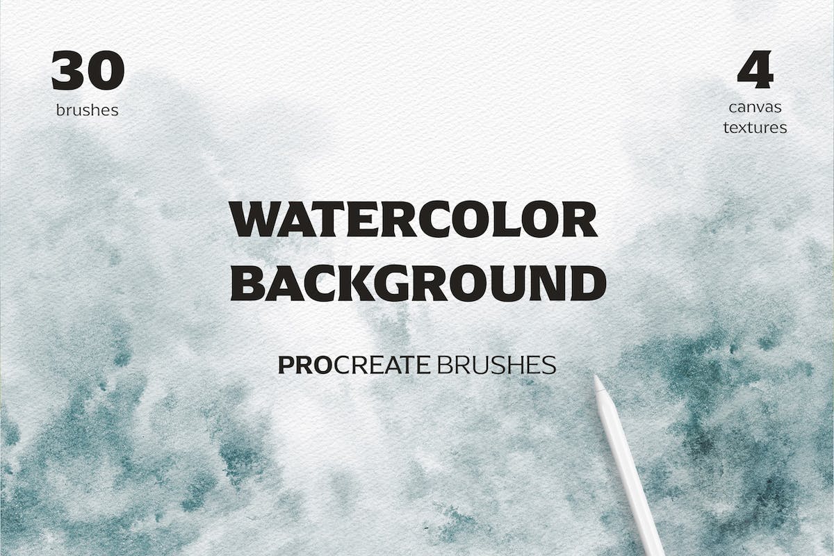 Procreate 水彩画笔