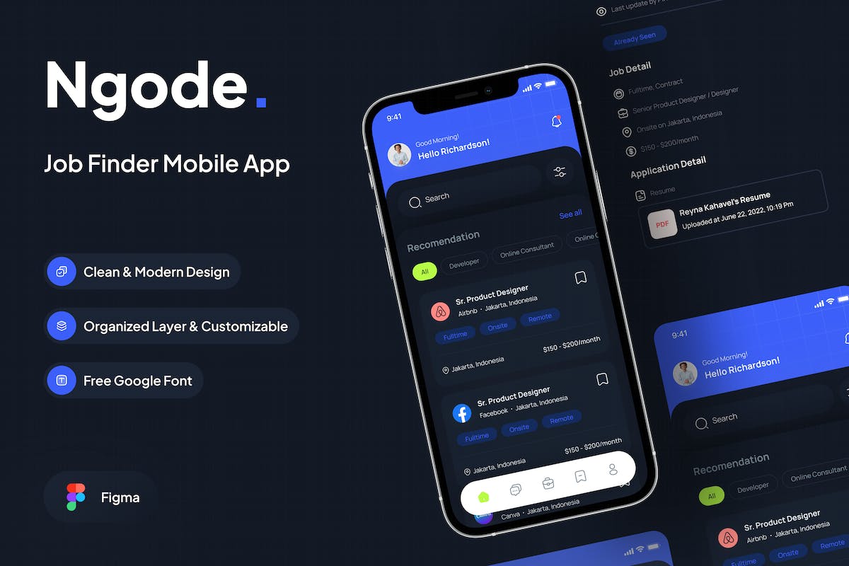 Ngode - 通知页面