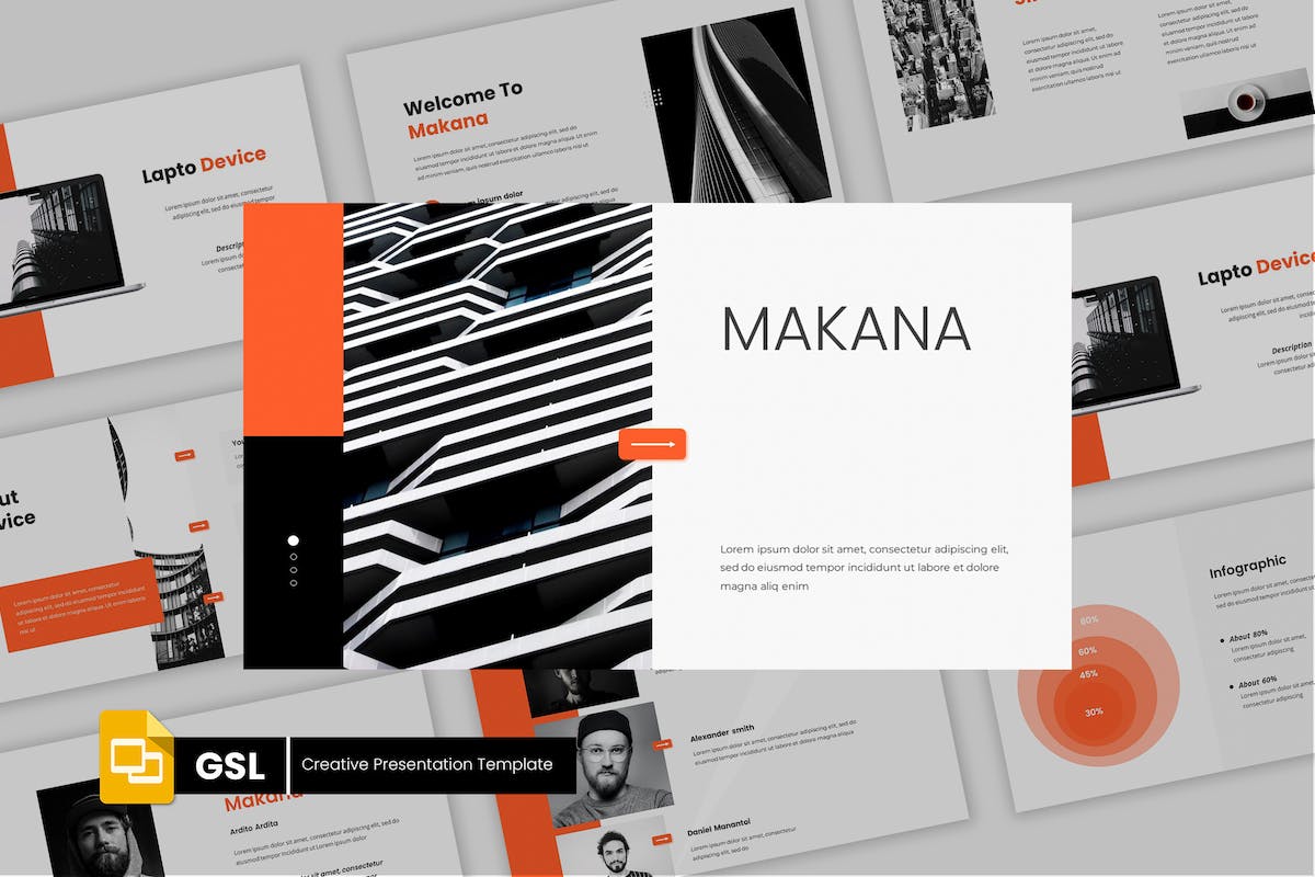 Makana – 创意演示模板