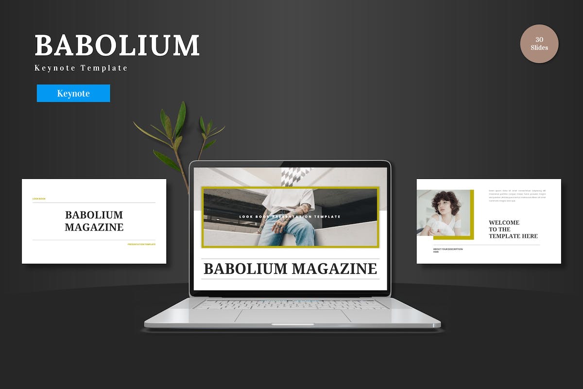 Babolium – Keynote 模板