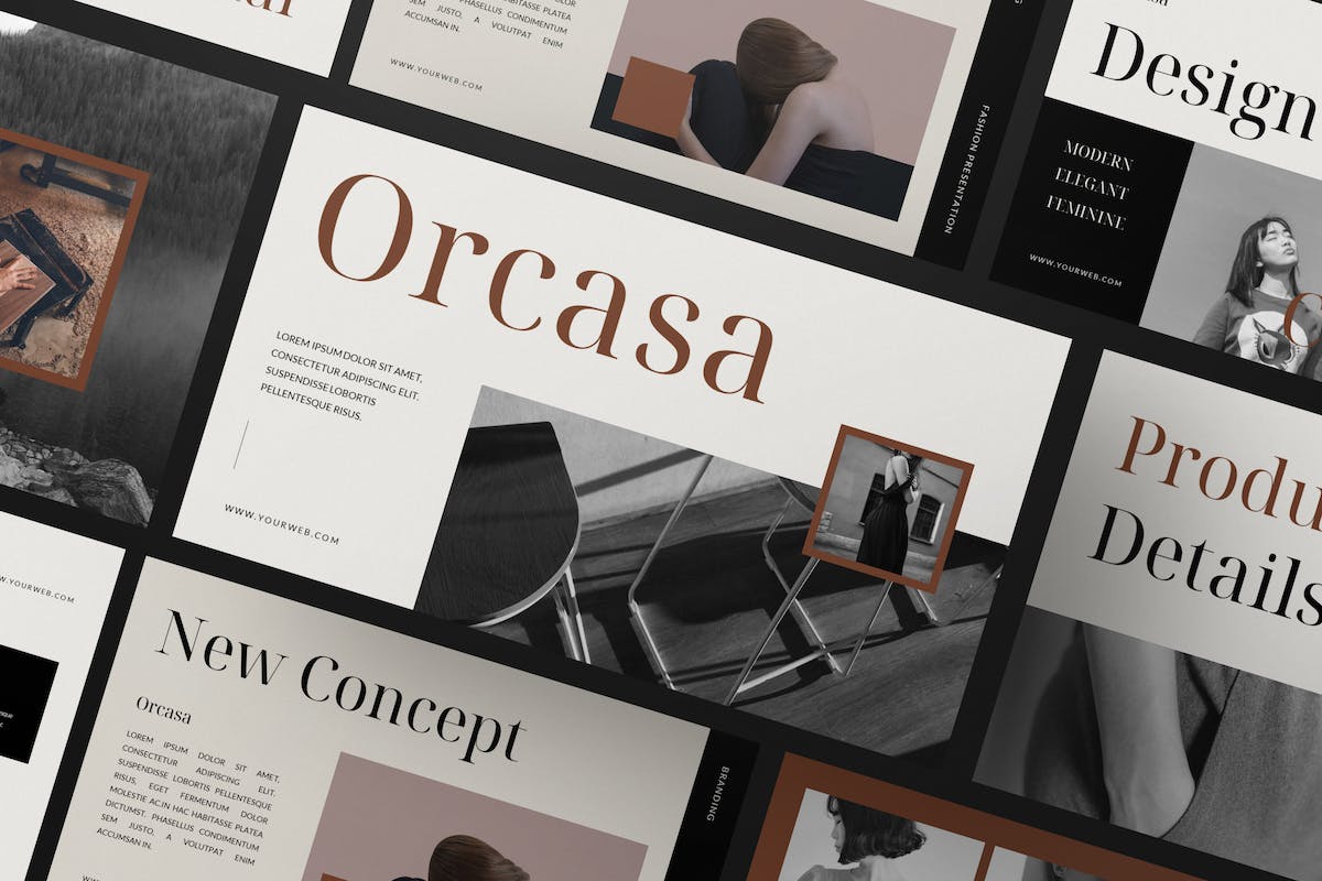 Orcasa 现代 Powerpoint