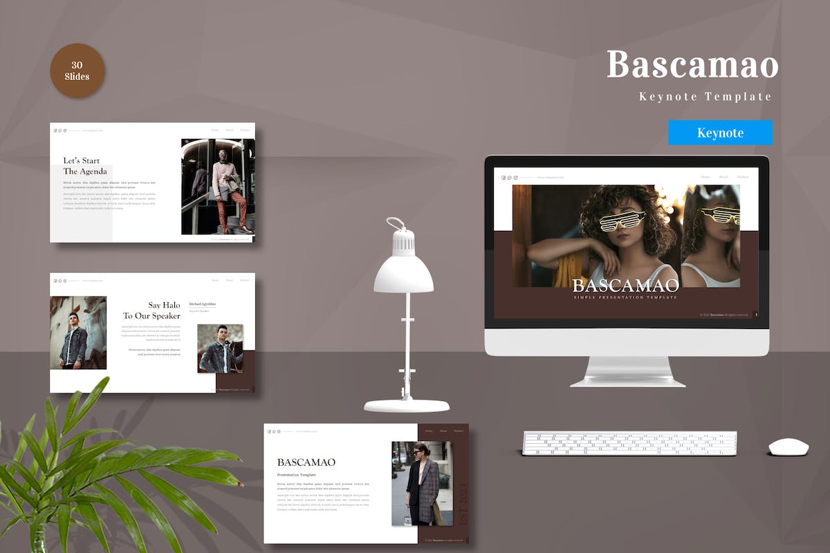 Bascamao – Keynote 模板