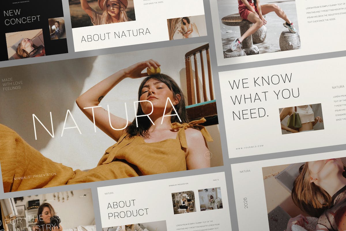 Natura Google 幻灯片模板