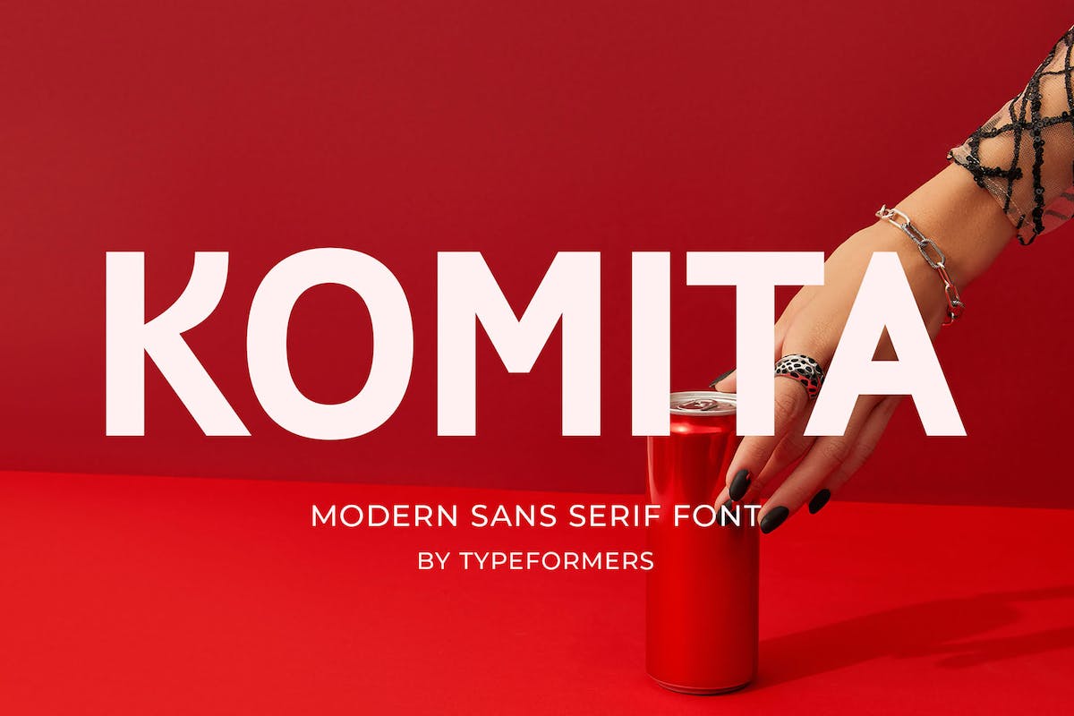 Komita – 现代无衬线字体