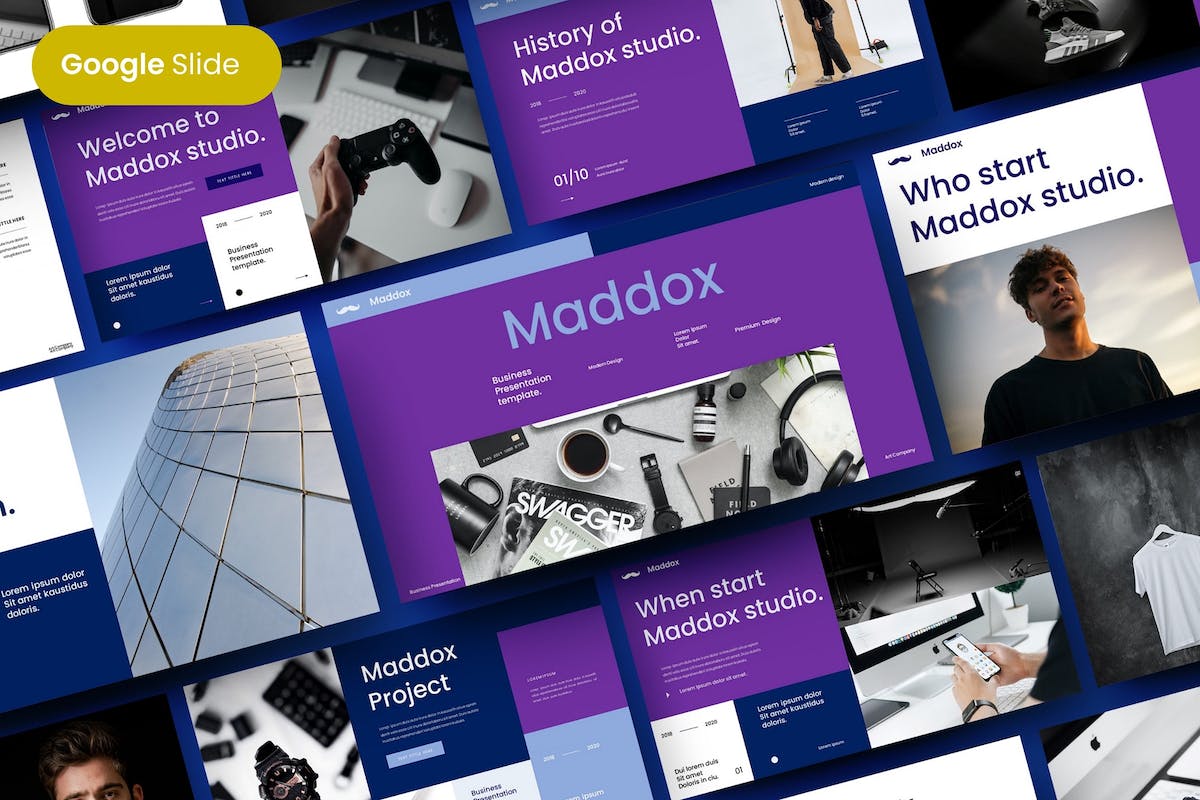Maddox – 商业 Google 幻灯片模板