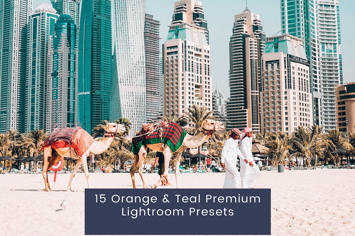 15 款橙色和青色高级 Lightroom 预设