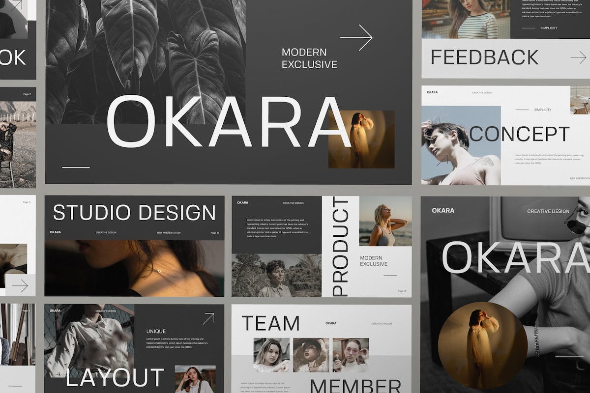Okara Keynote 现代模板