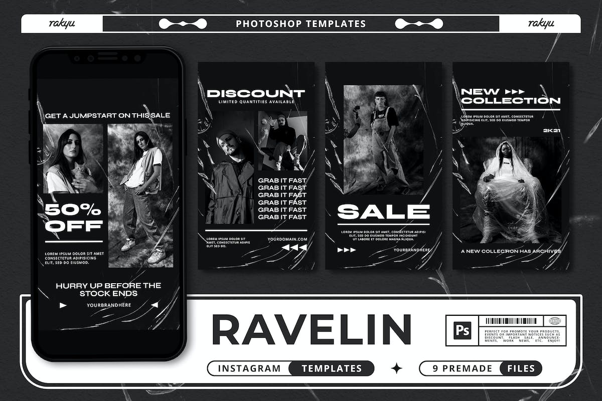 Ravelin – Instagram 模板