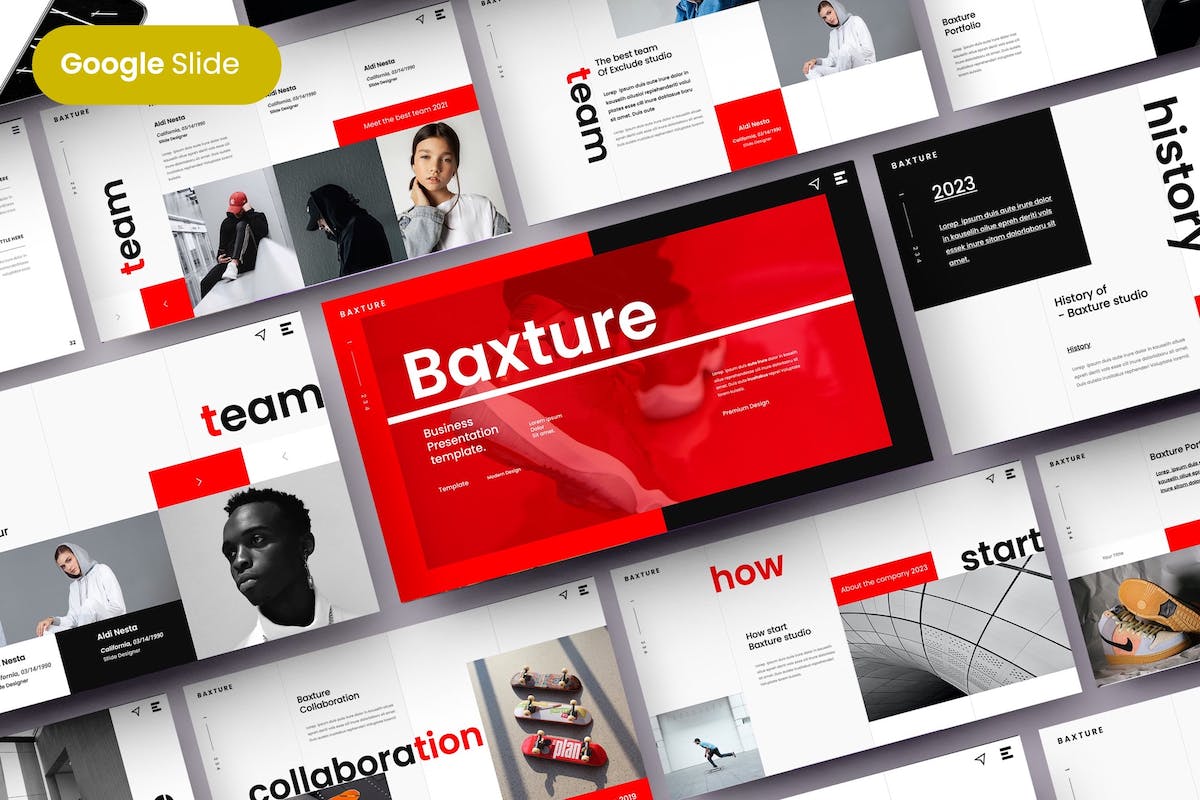 Baxture – 商业 Google 幻灯片模板