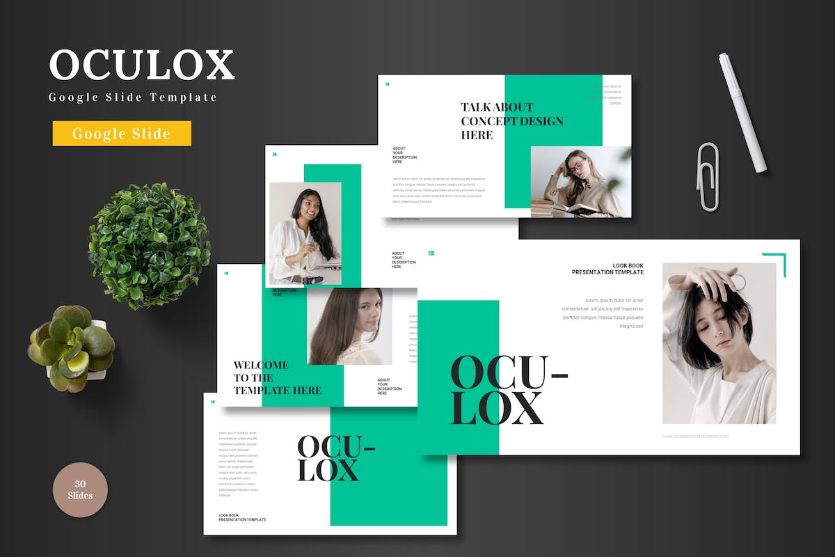 Oculox – Google 幻灯片模板