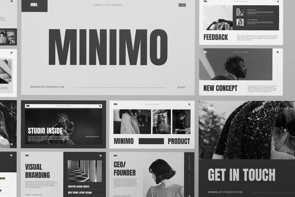 Minimo 极简主义主题演讲