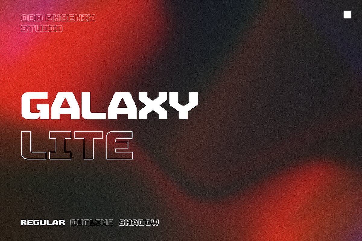 GalaxyLite – 显示字体