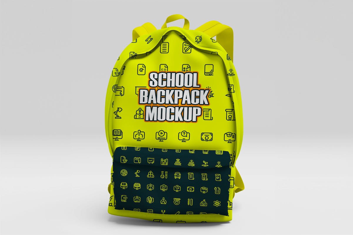 学校背包 PSD 模型