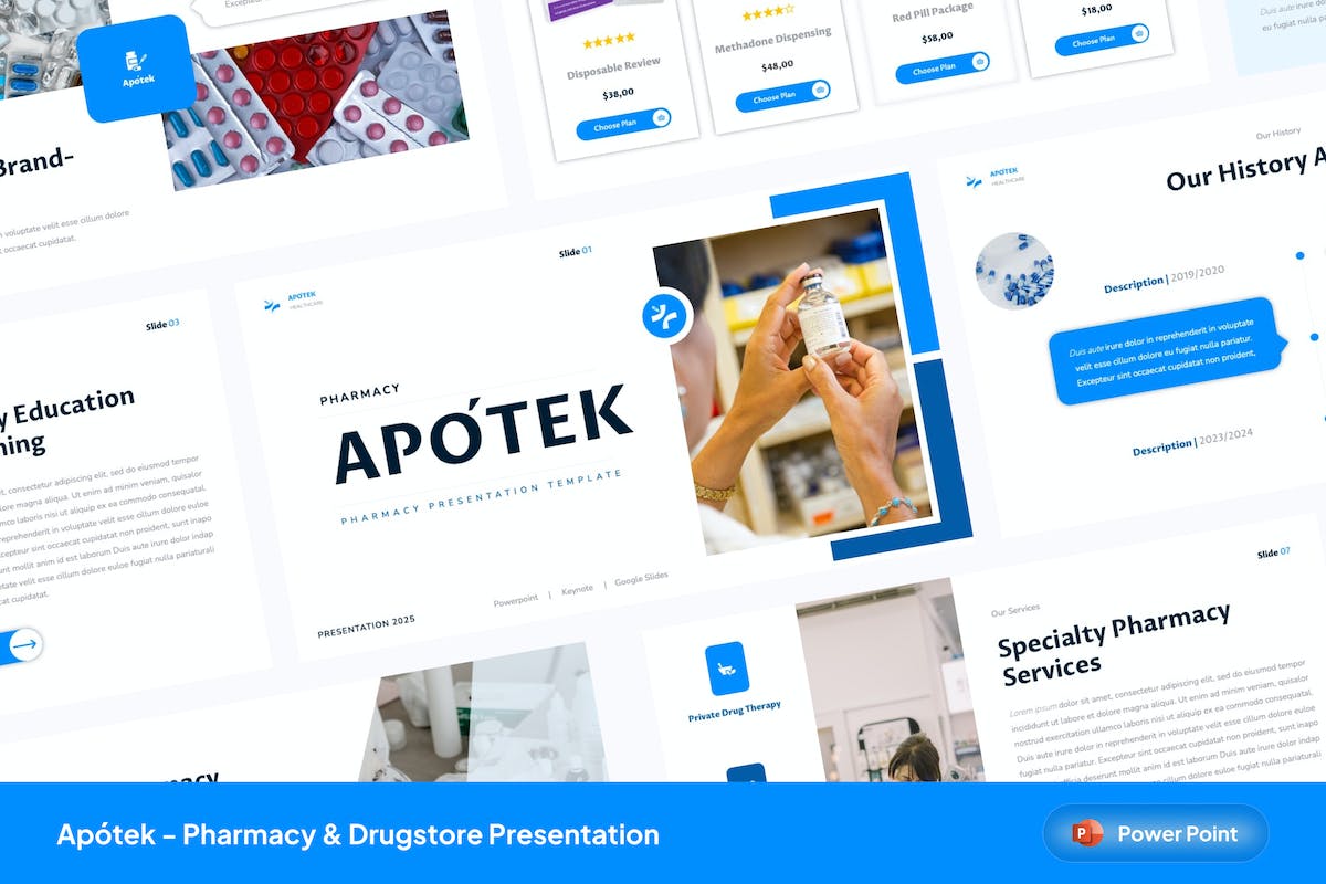 Apotek – 药房药店演示模板