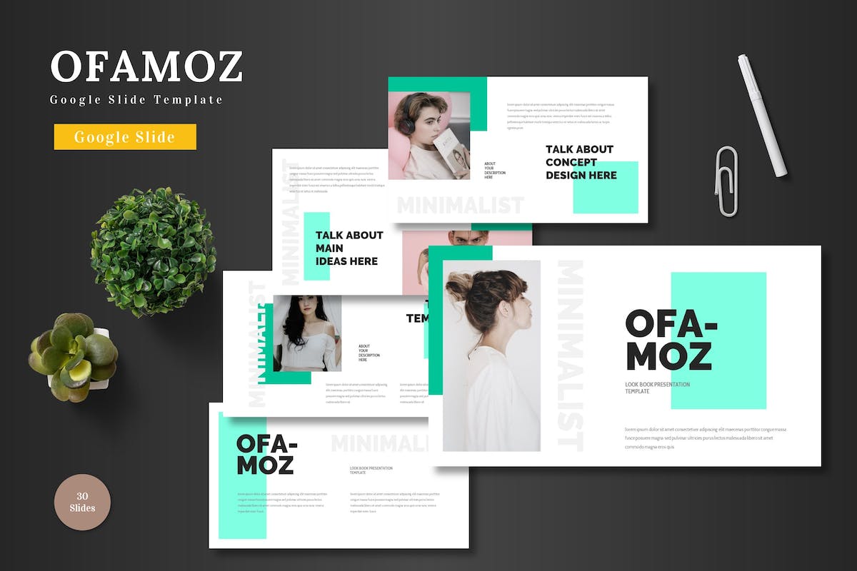 Ofamoz – Google 幻灯片模板