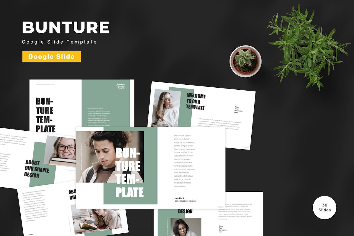 Bunture–Google幻灯片模板