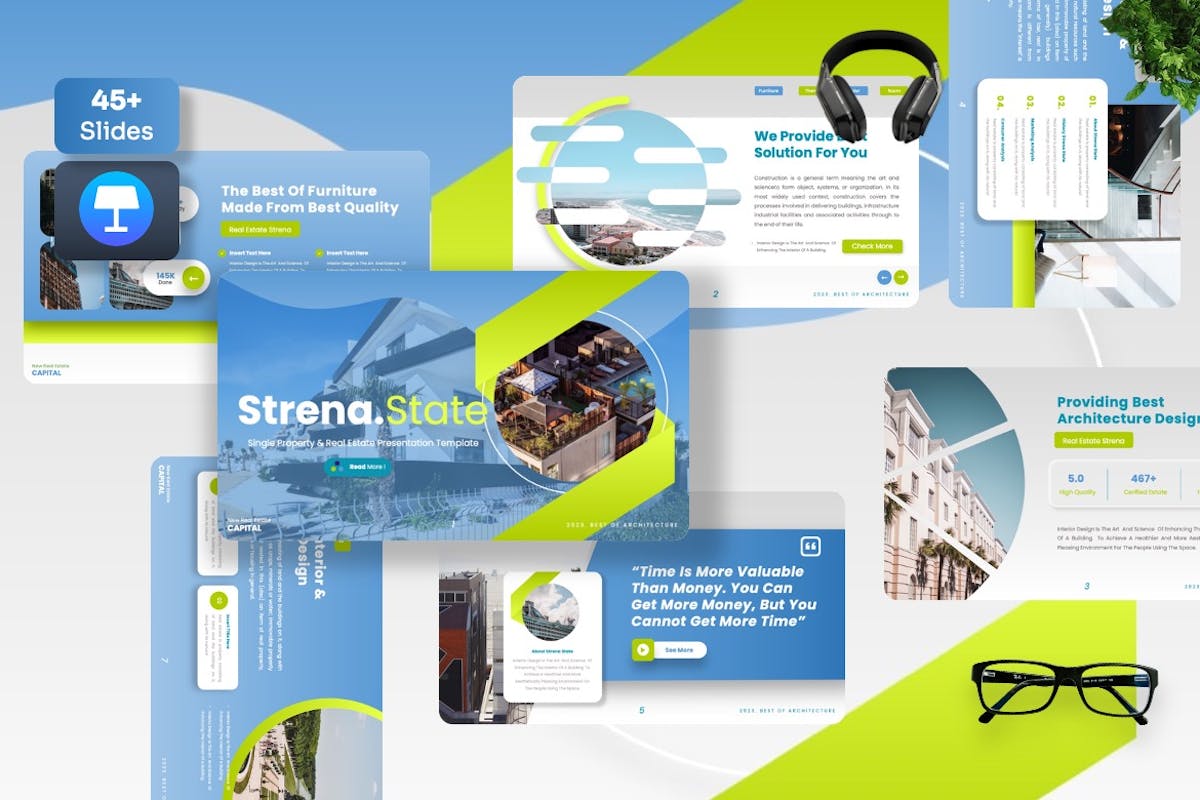 Strena – 房地产主题演讲模板
