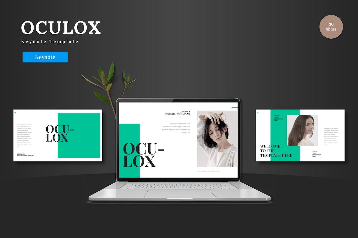 Oculox – Keynote 模板