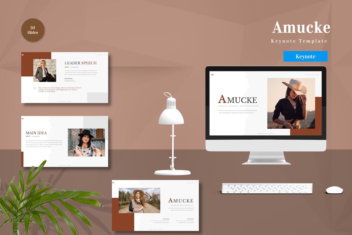 Amucke – Keynote 模板