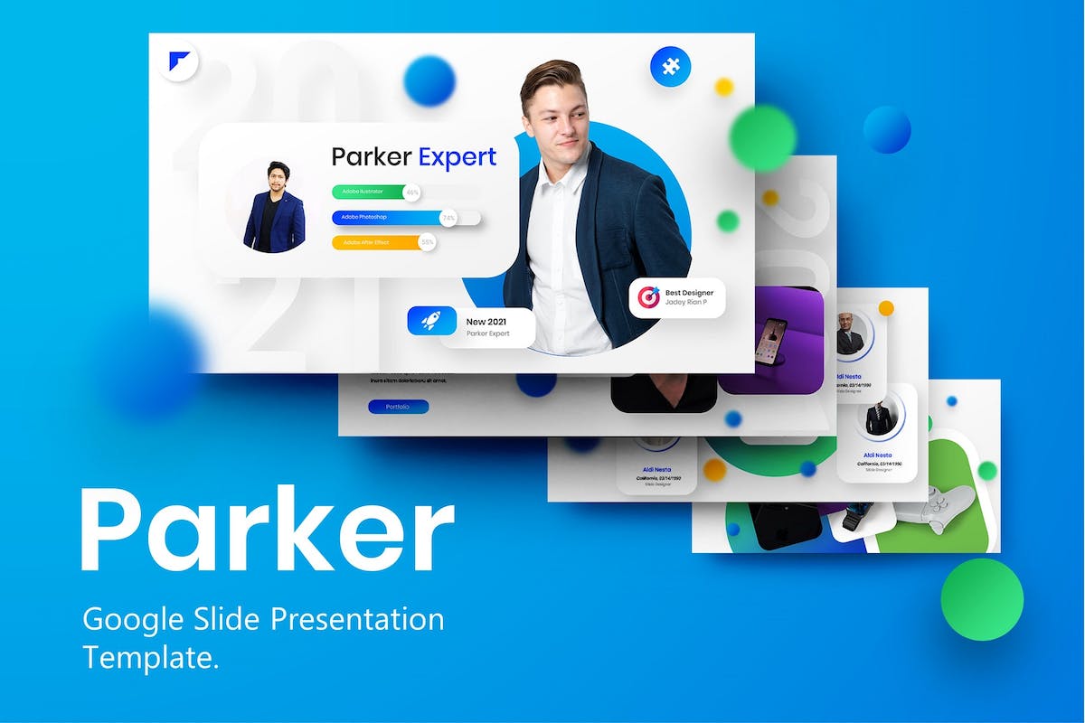 Parker – 商务 Google 幻灯片模板