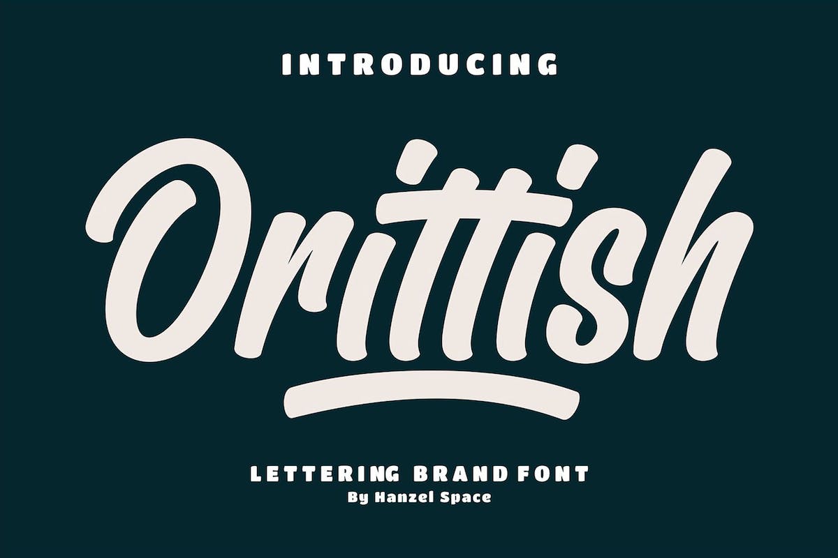 Orittish | 刻字品牌字体