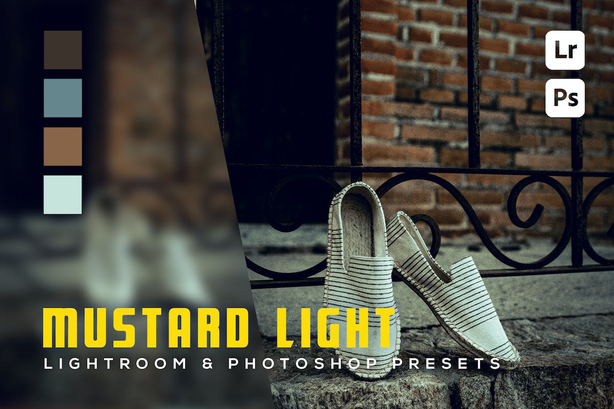 6 个芥末色 Lightroom 和 Photoshop 预设