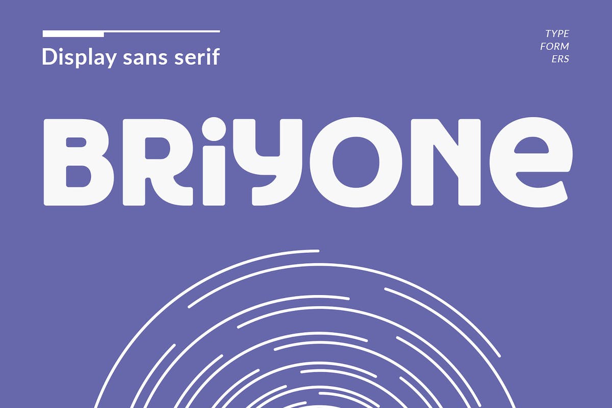 Briyone – 显示无衬线