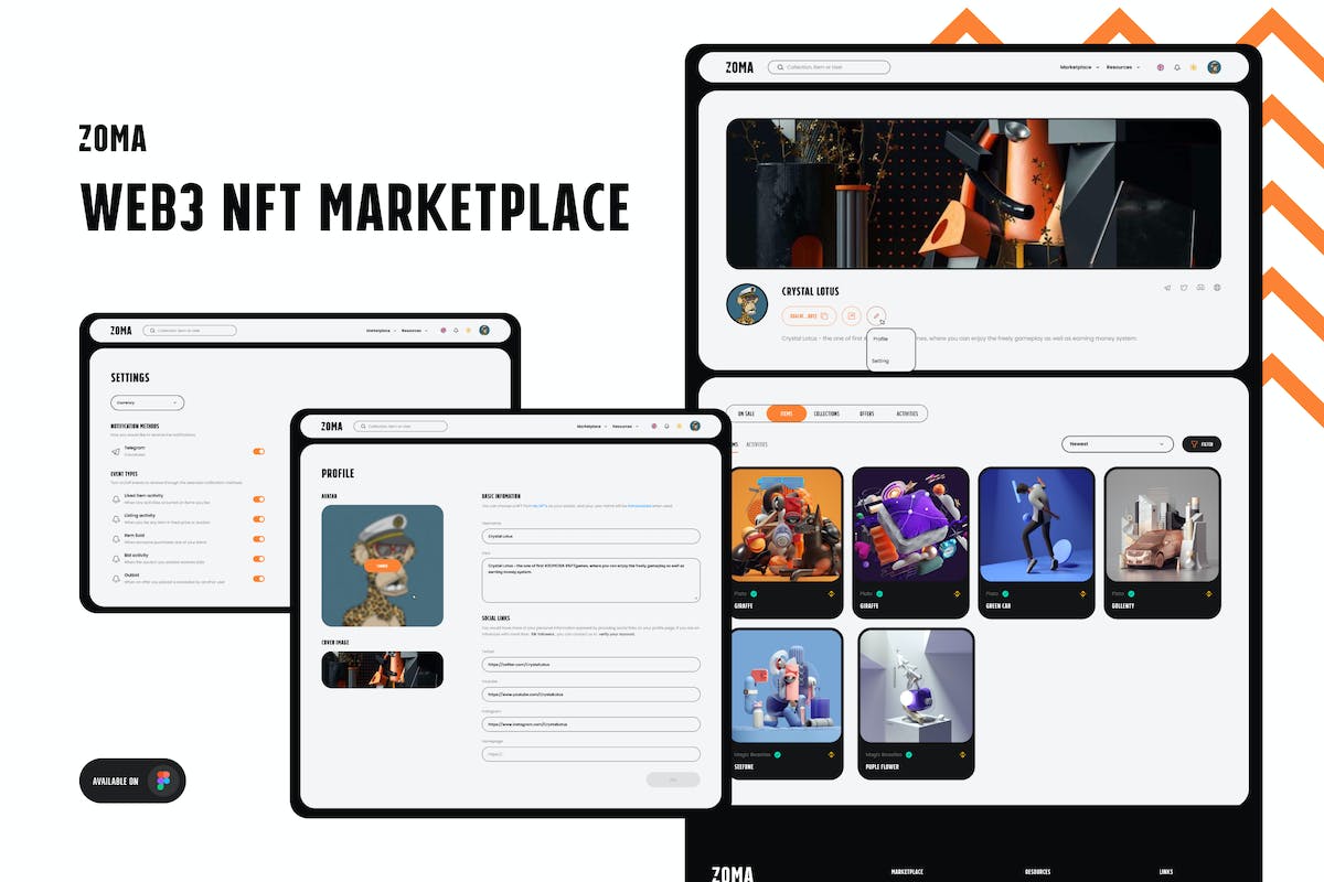 简介 Web3 NFT 市场