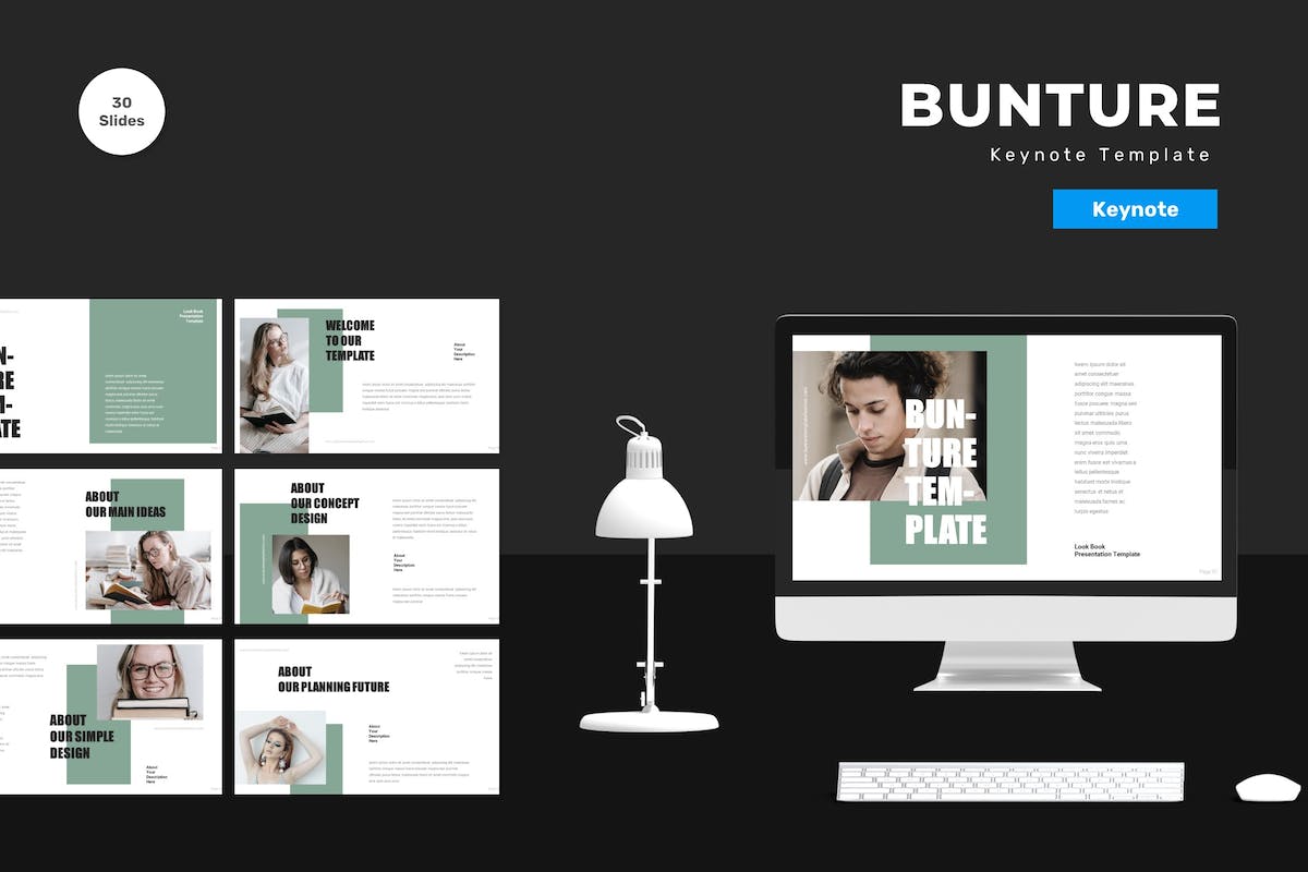 Bunture – 主题演讲模板