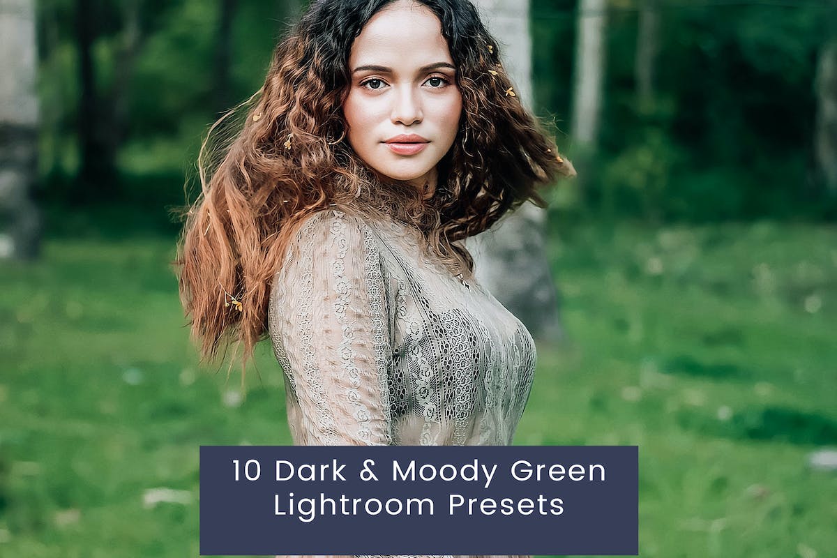 10 个暗色和忧郁绿色 Lightroom 预设