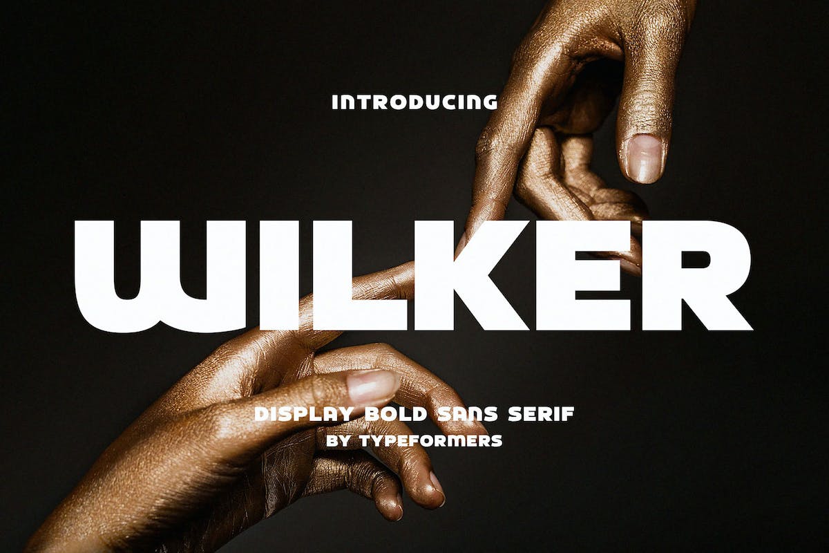 Wilker – 显示粗体 Sans
