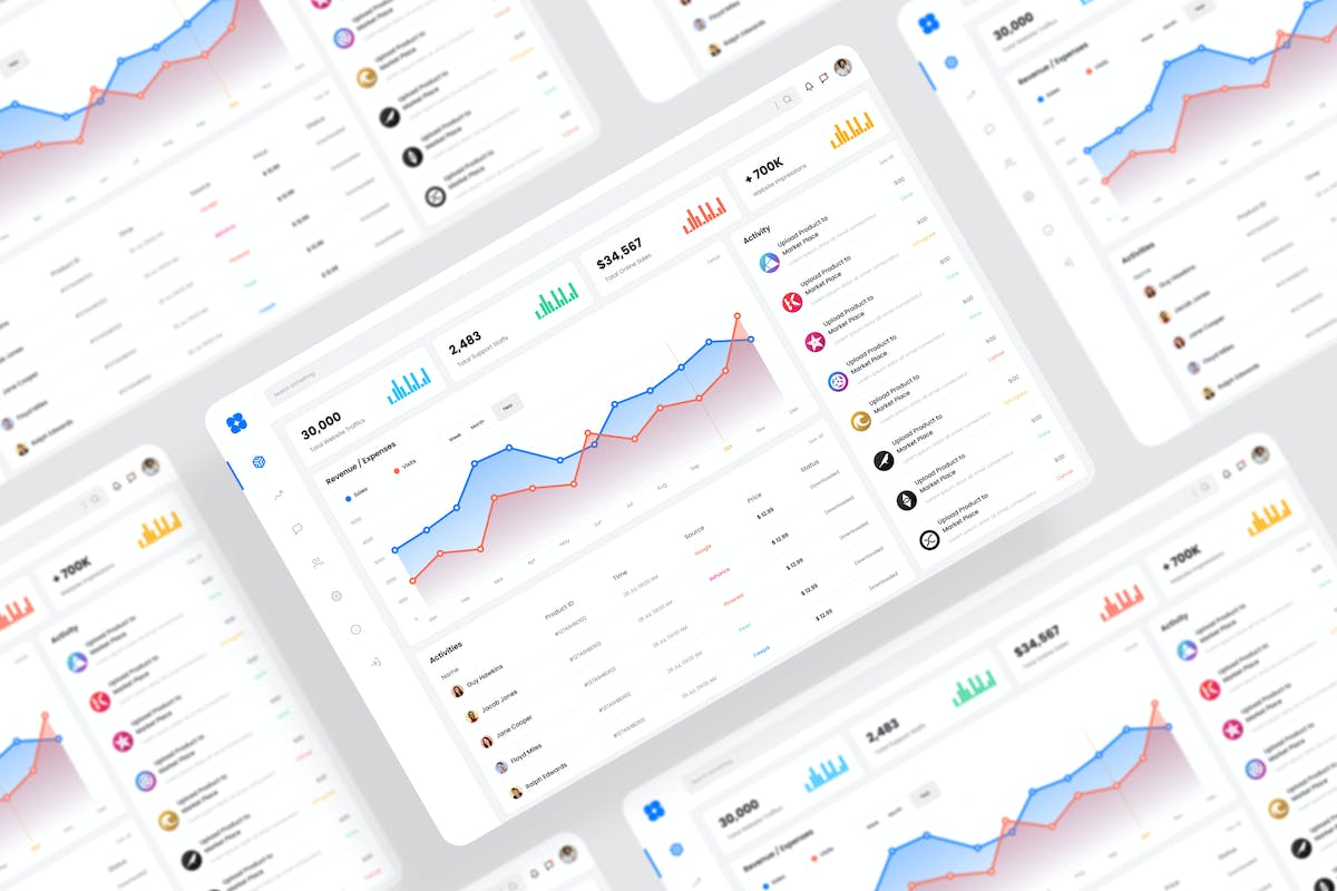 管理仪表板 UI 套件