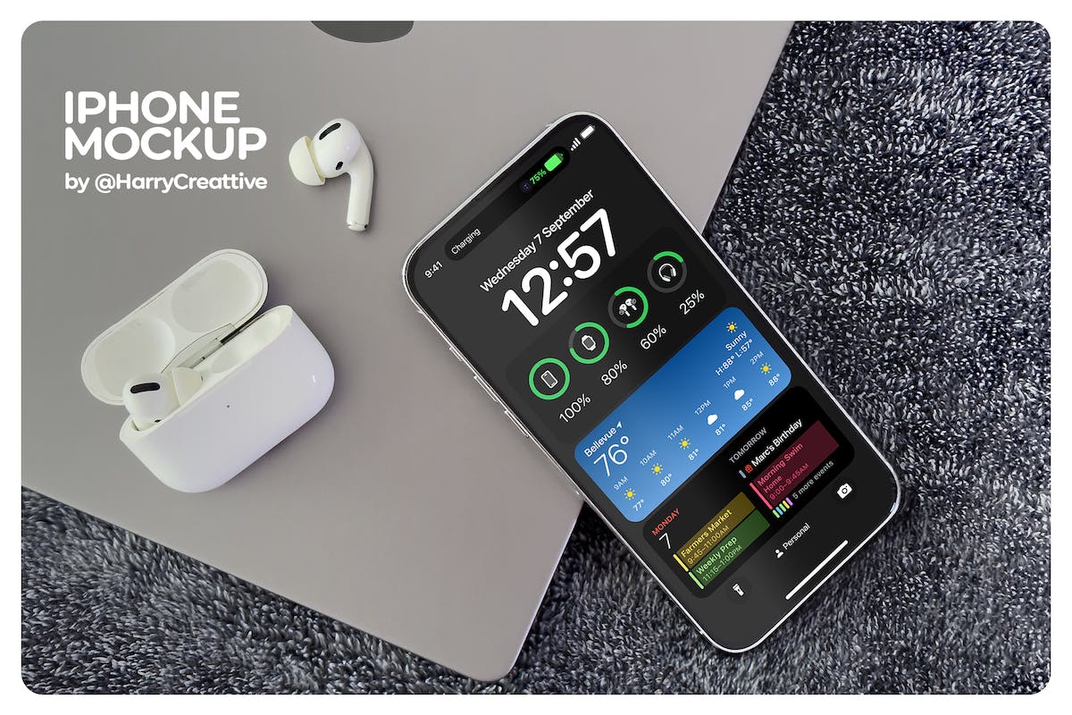 iPhone 模型Mockup