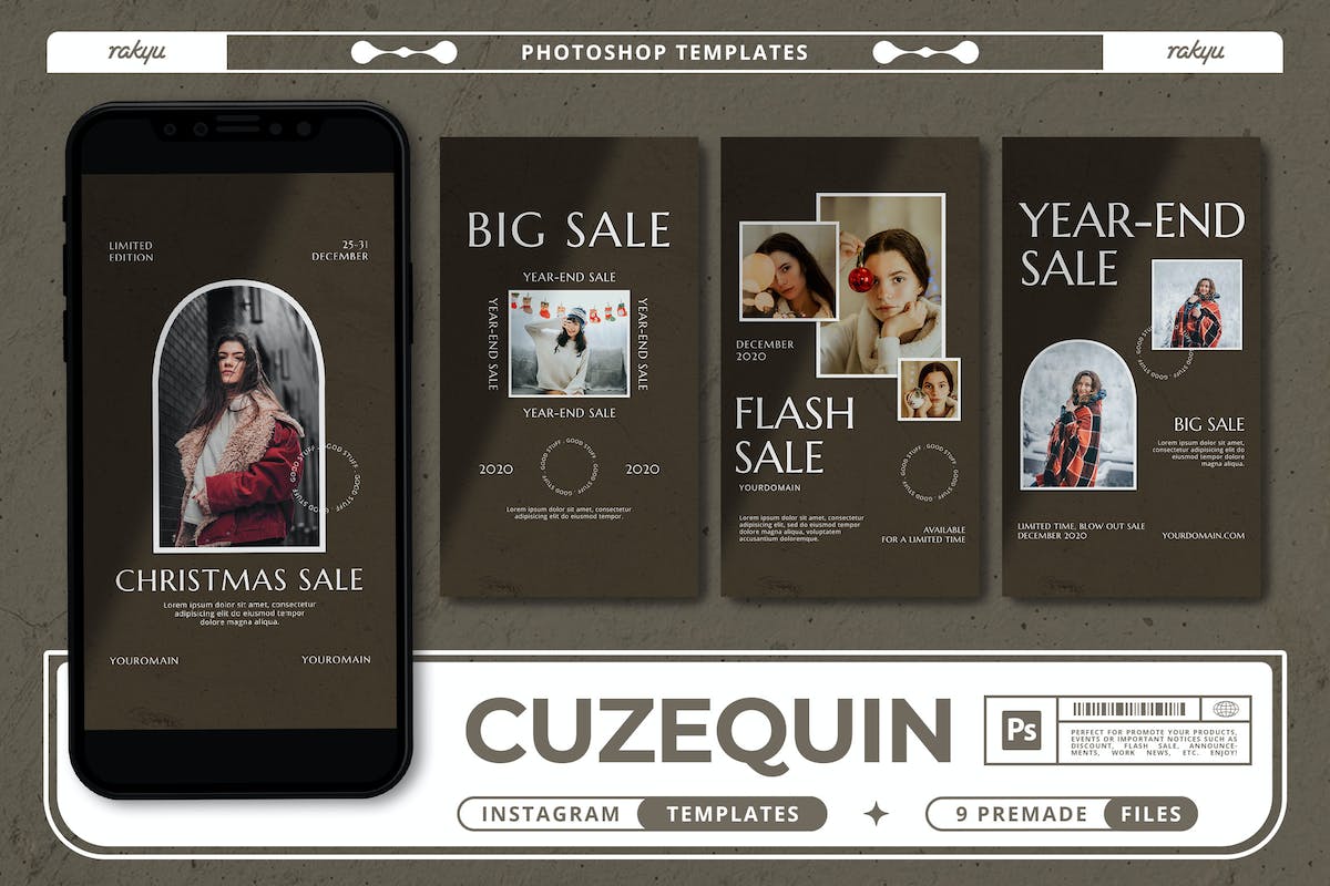 Cuzequin – Instagram 模板