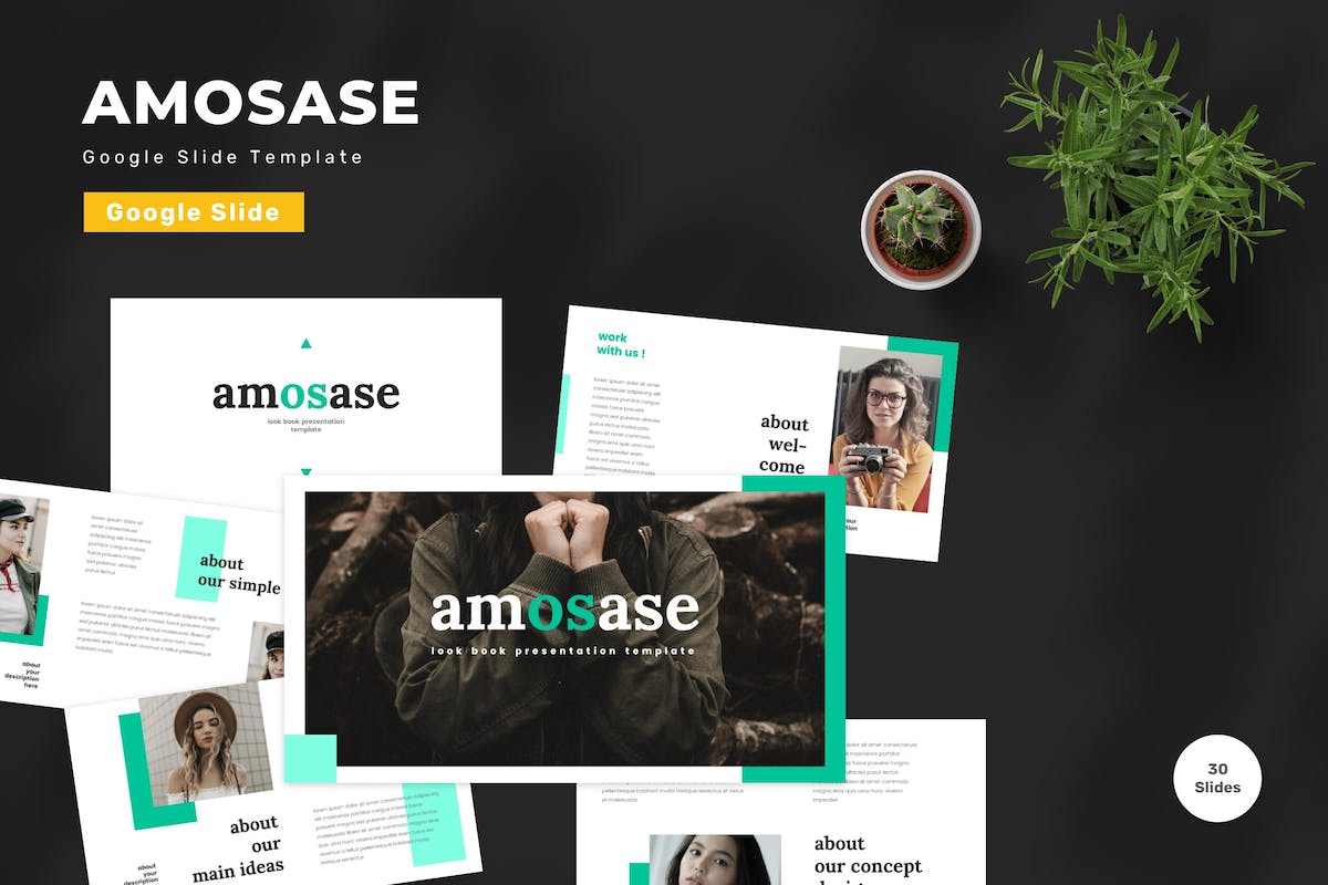 Amosase–Google幻灯片模板