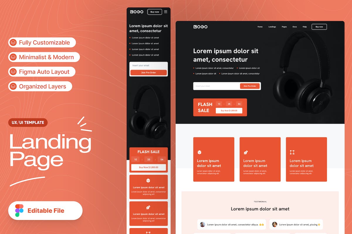 产品介绍登陆页面