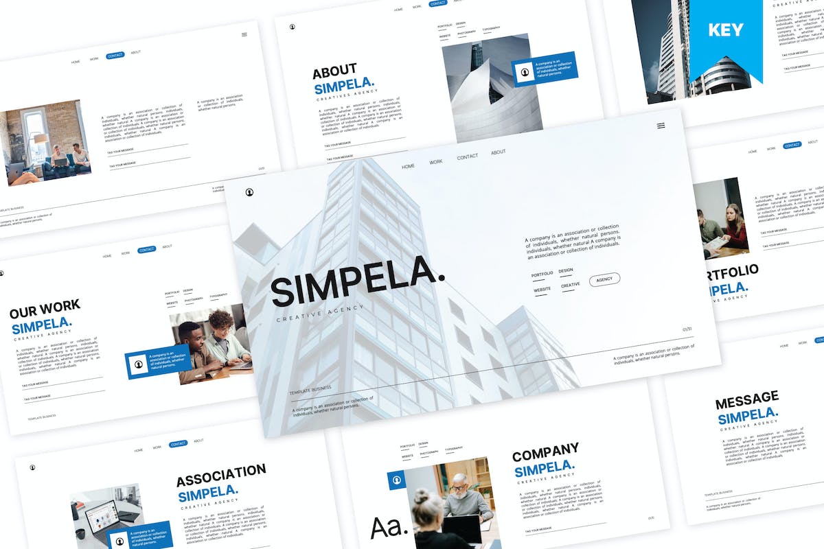 Simpela Keynote 模板