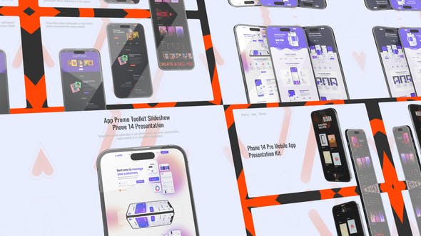 APP 应用促销手机AE动画模板 (AEP)