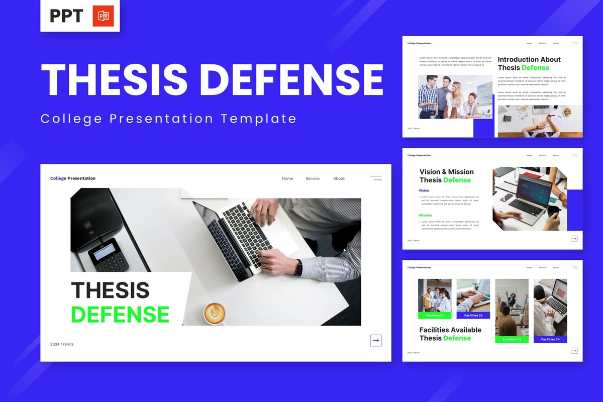 论文答辩大学Powerpoint模板下载 Thesis Defense - College Powerpoint Templates