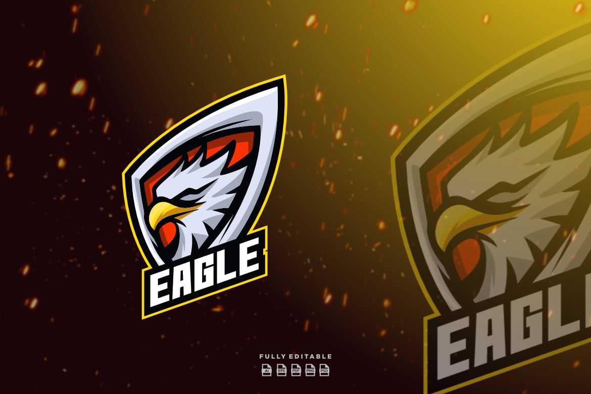 鹰标志Logo设计模板 Eagle Logo