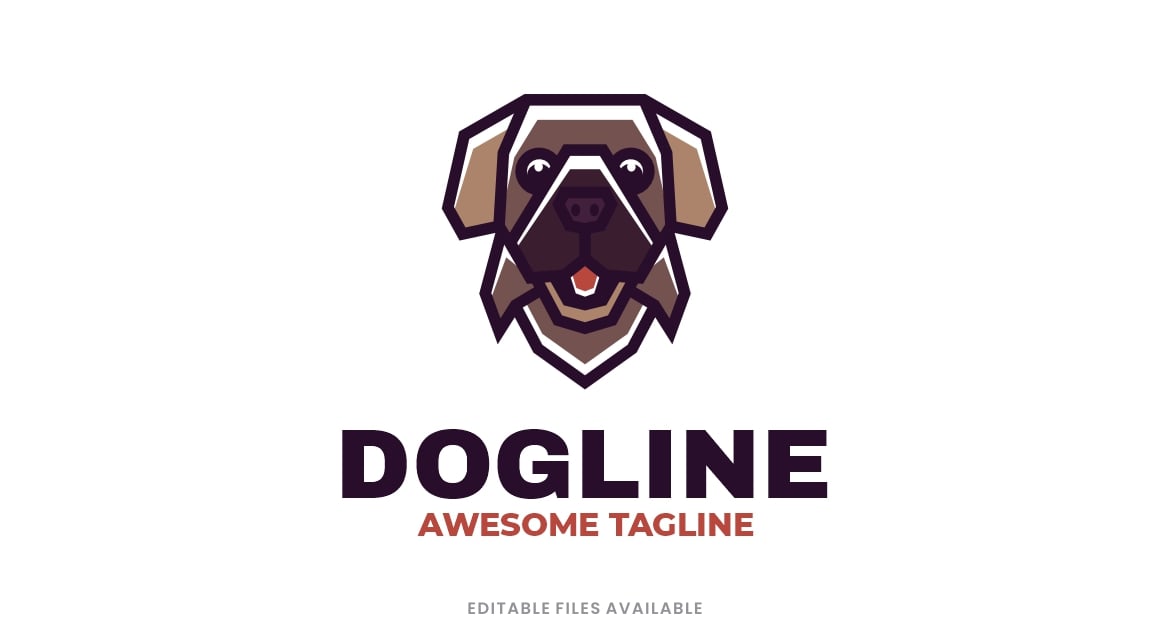 Dogco 简单吉祥物标志