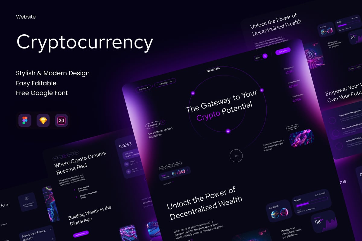 NexaCoin – 加密货币网站