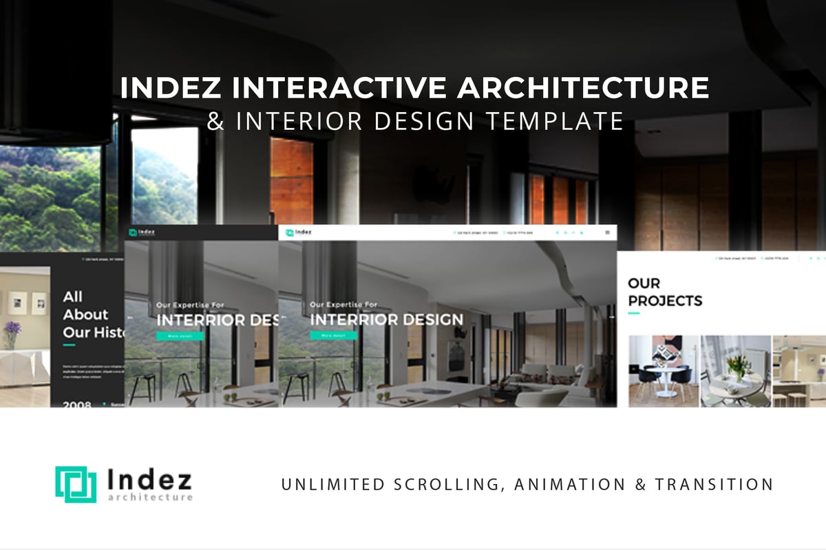 Indez 建筑与室内装饰模板
