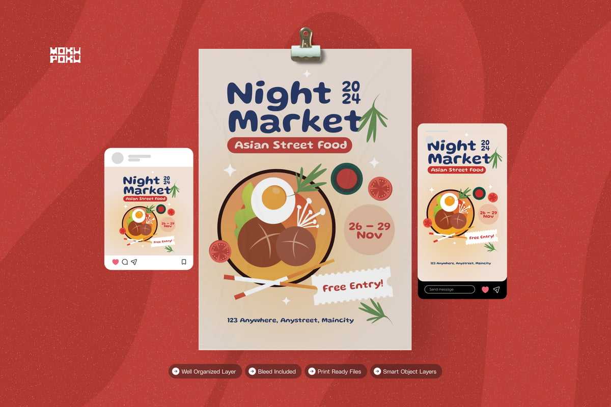 夜市美食 – 传单集